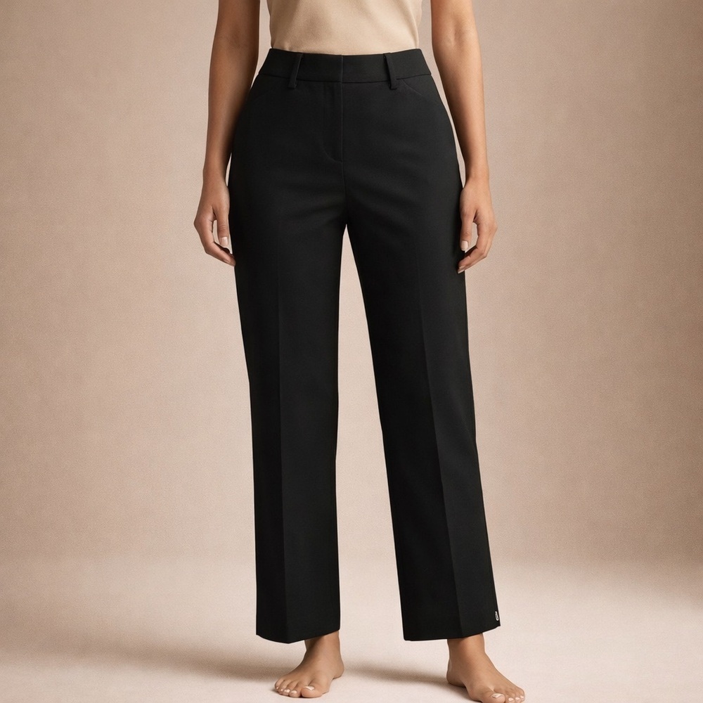 Montego Bay Club Black Straight Leg Trousers